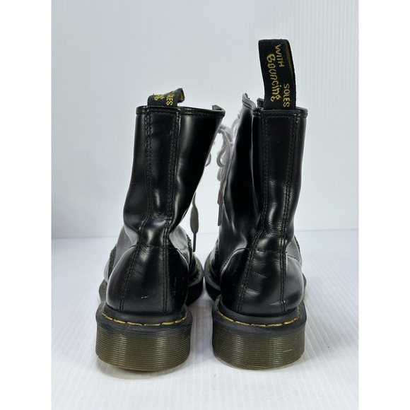 Dr Marten 1460 Smooth Black Leather 8 Eye Boots Size 8 US main image 6